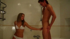 Hot sex in a shower