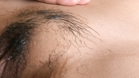 Aiko Hirose's Hairy Teen Pussy Gets A Shave